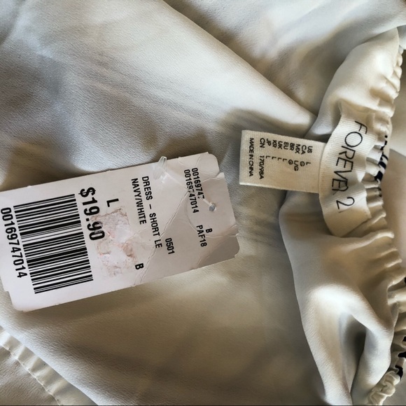 Forever 21 Boho mini dress NWT SZ L - Picture 3 of 4